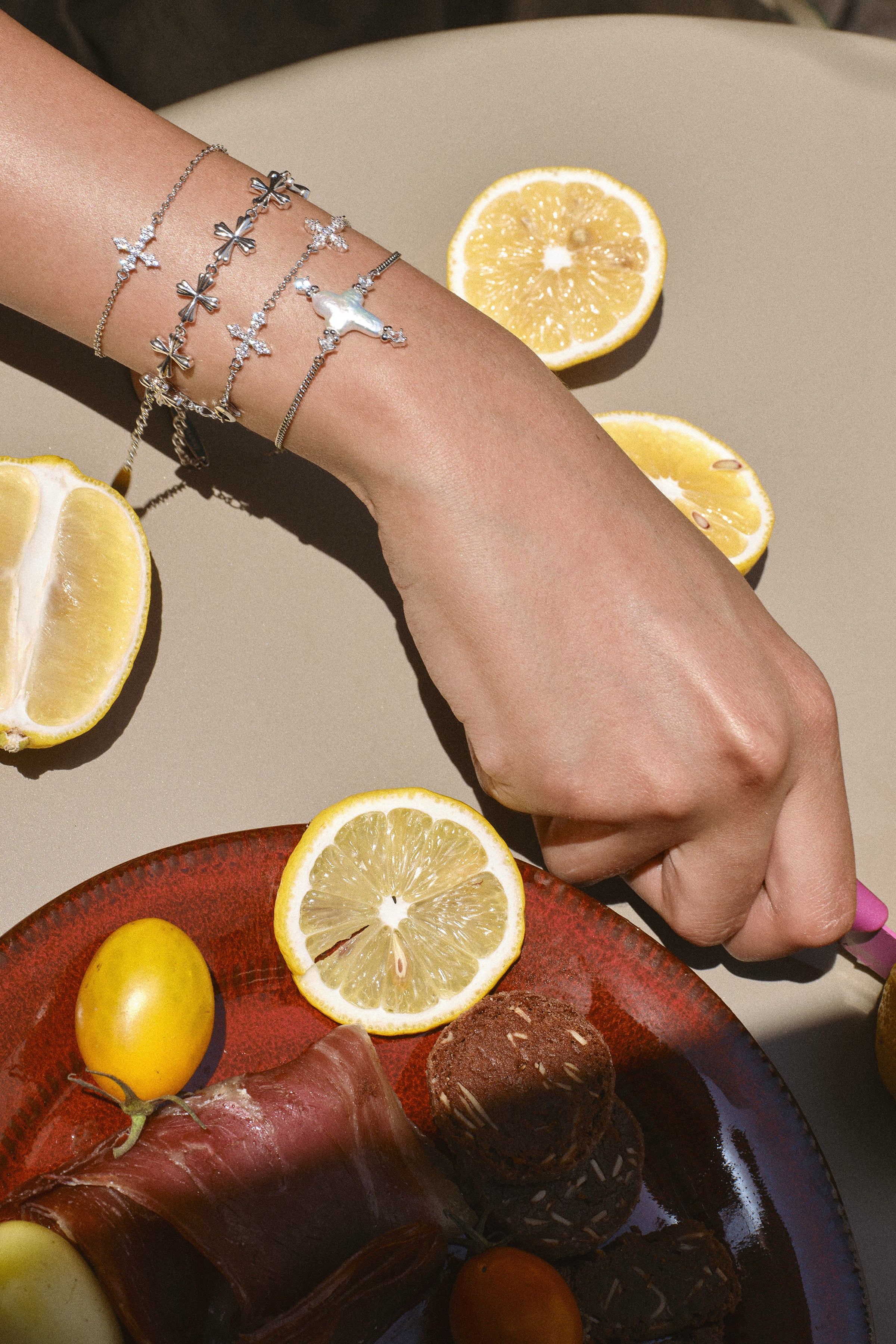 Lumen Cross Bracelet – 4 Styles / Set Available - booneealus