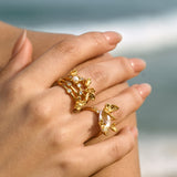 Gold Verses of Becoming Ring - booneealus