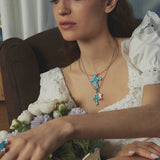 Seaglim Cross Necklace - booneealus