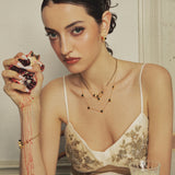 Nocturne Heart Station Necklace