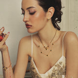 Nocturne Heart Station Necklace