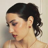 Nocturne Heart Mini Stud Earrings