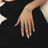 Nocturne Heart Stone Ring