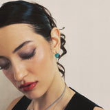 Nocturne Heart Mini Stud Earrings