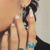 Nocturne Whisper Heart Earrings