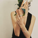 Nocturne Heart Stone Ring