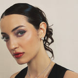 Nocturne Heart Chunky Stud Earrings