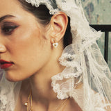 Nocturne Heart Mini Stud Earrings