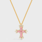 Mistglow Cross Necklace —— Small - booneealus