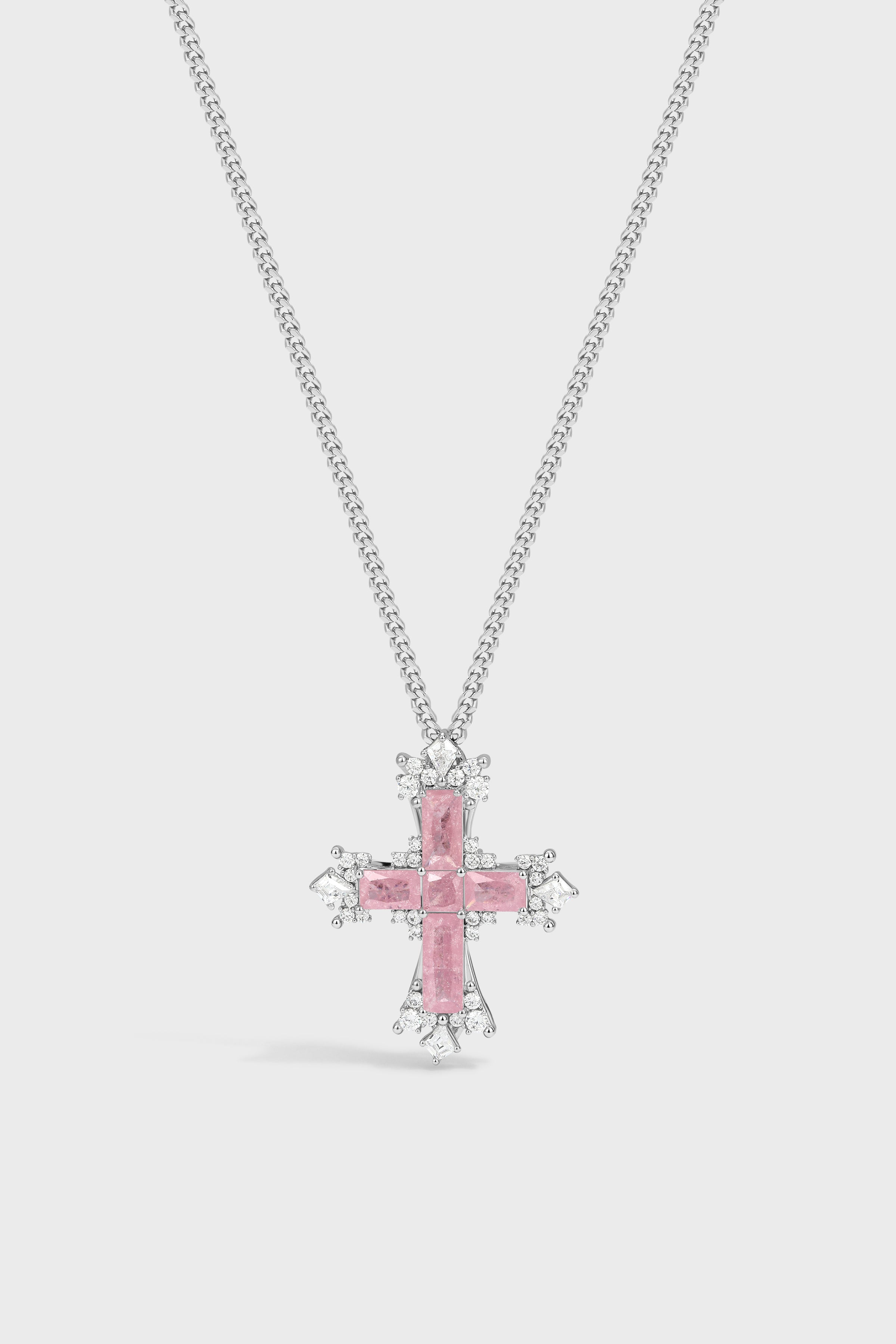Mistglow Cross Necklace —— Small - booneealus