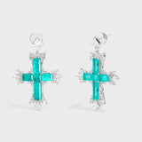 Tidal Cross Earrings - booneealus