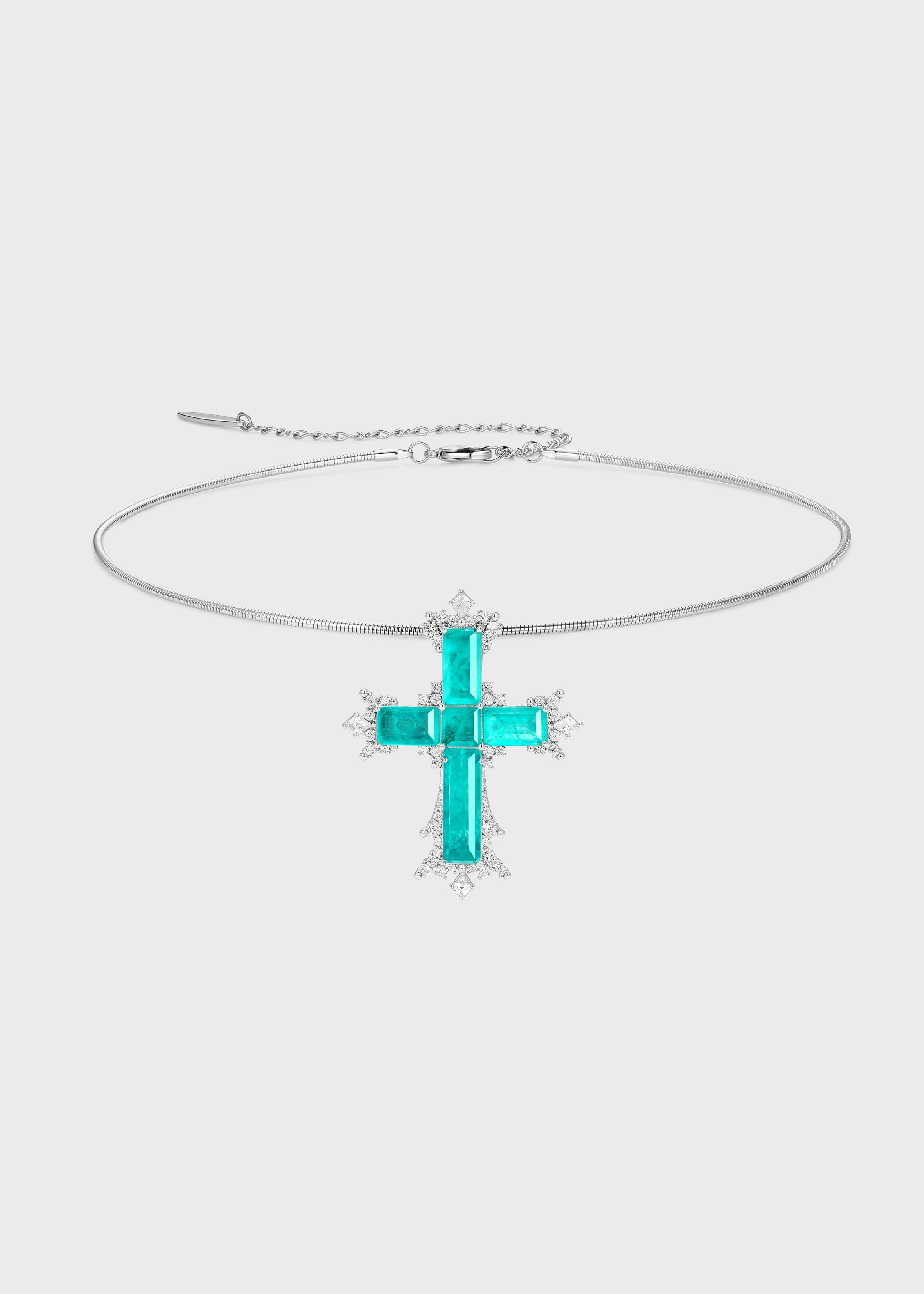 Seaglim Cross Necklace - booneealus