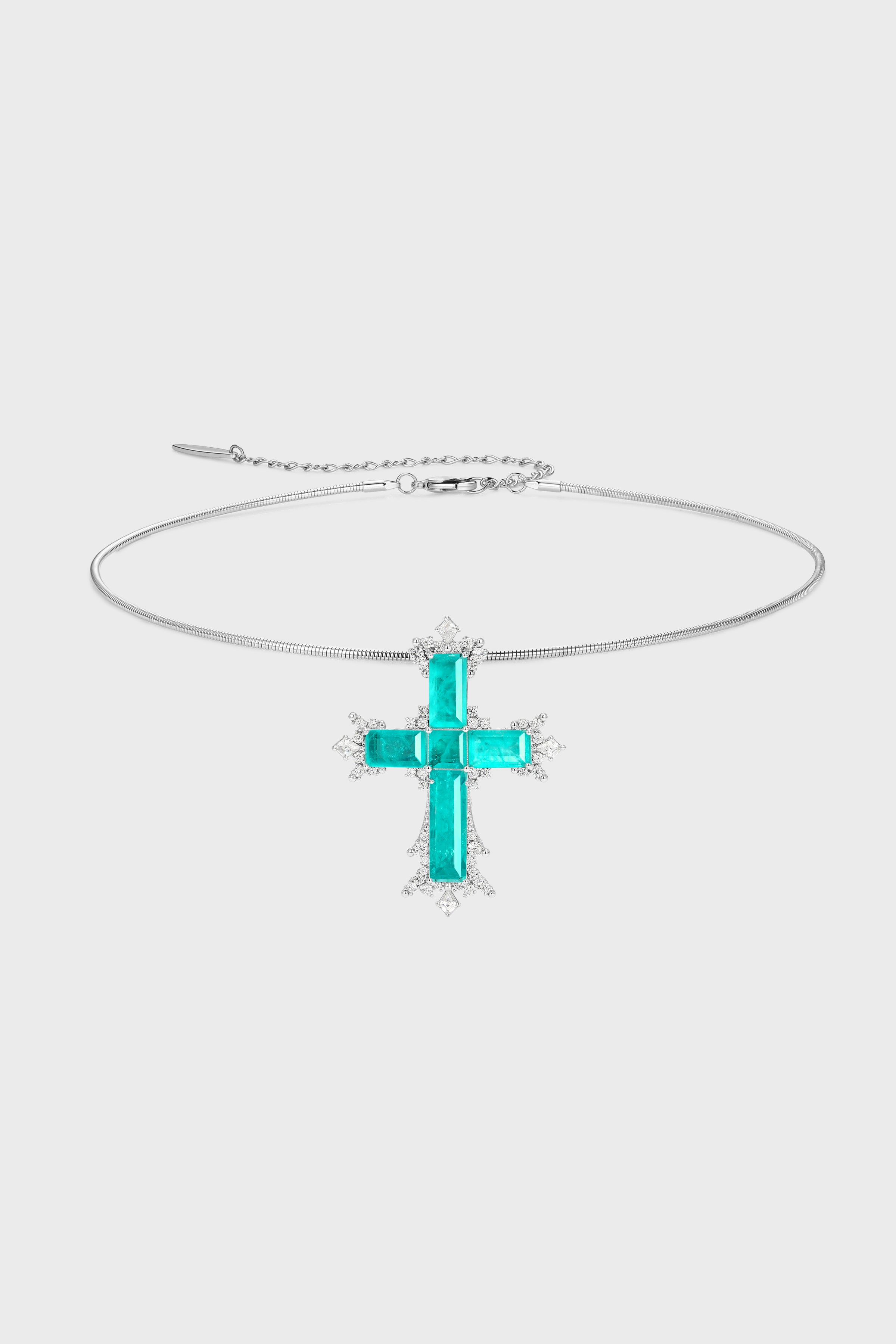 Seaglim Cross Necklace - booneealus