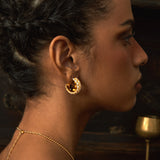 Vortex Stone Earrings