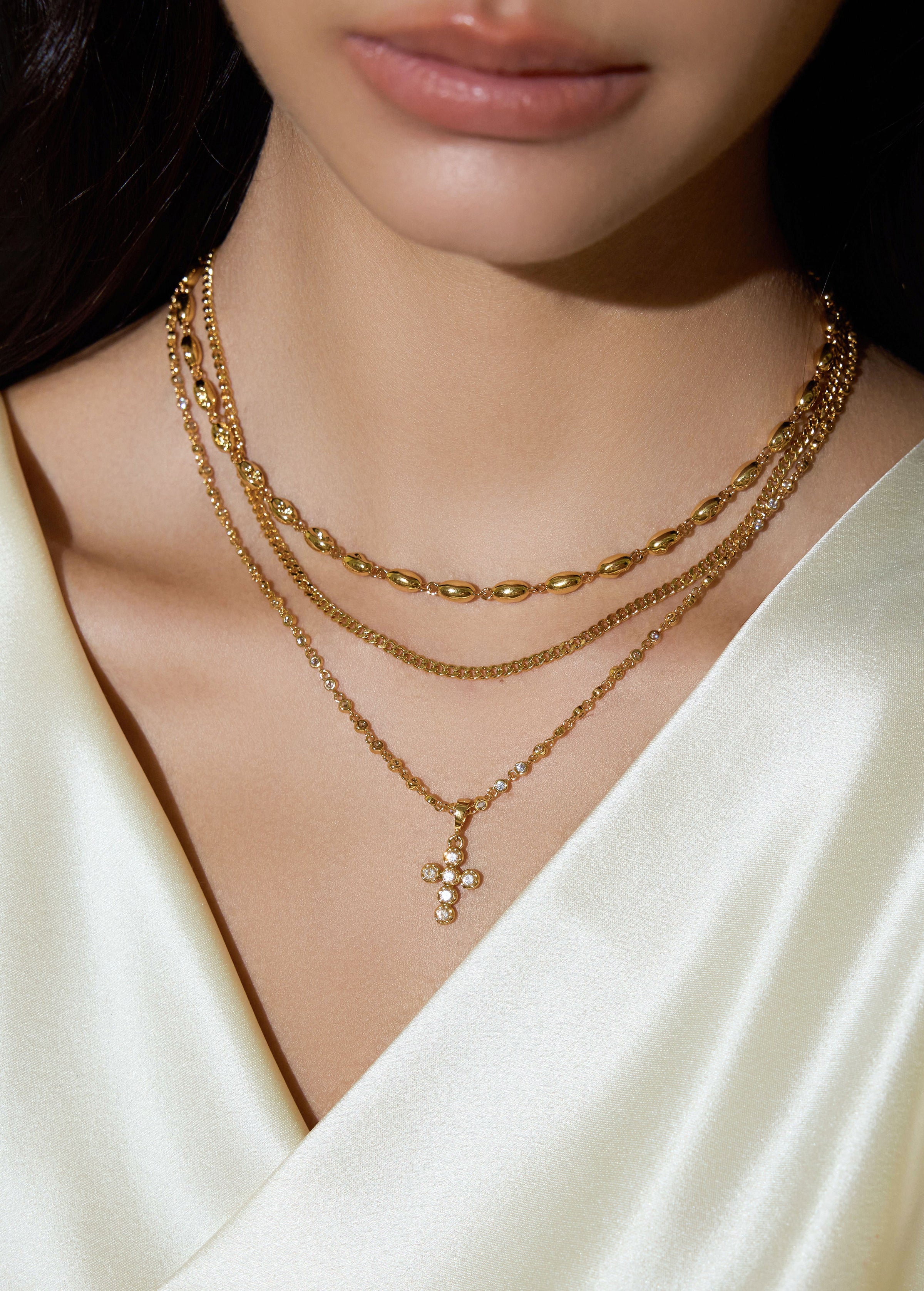 Urban Alchemy Cross Necklace - booneealus