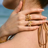 Gold Verses of Becoming Ring - booneealus