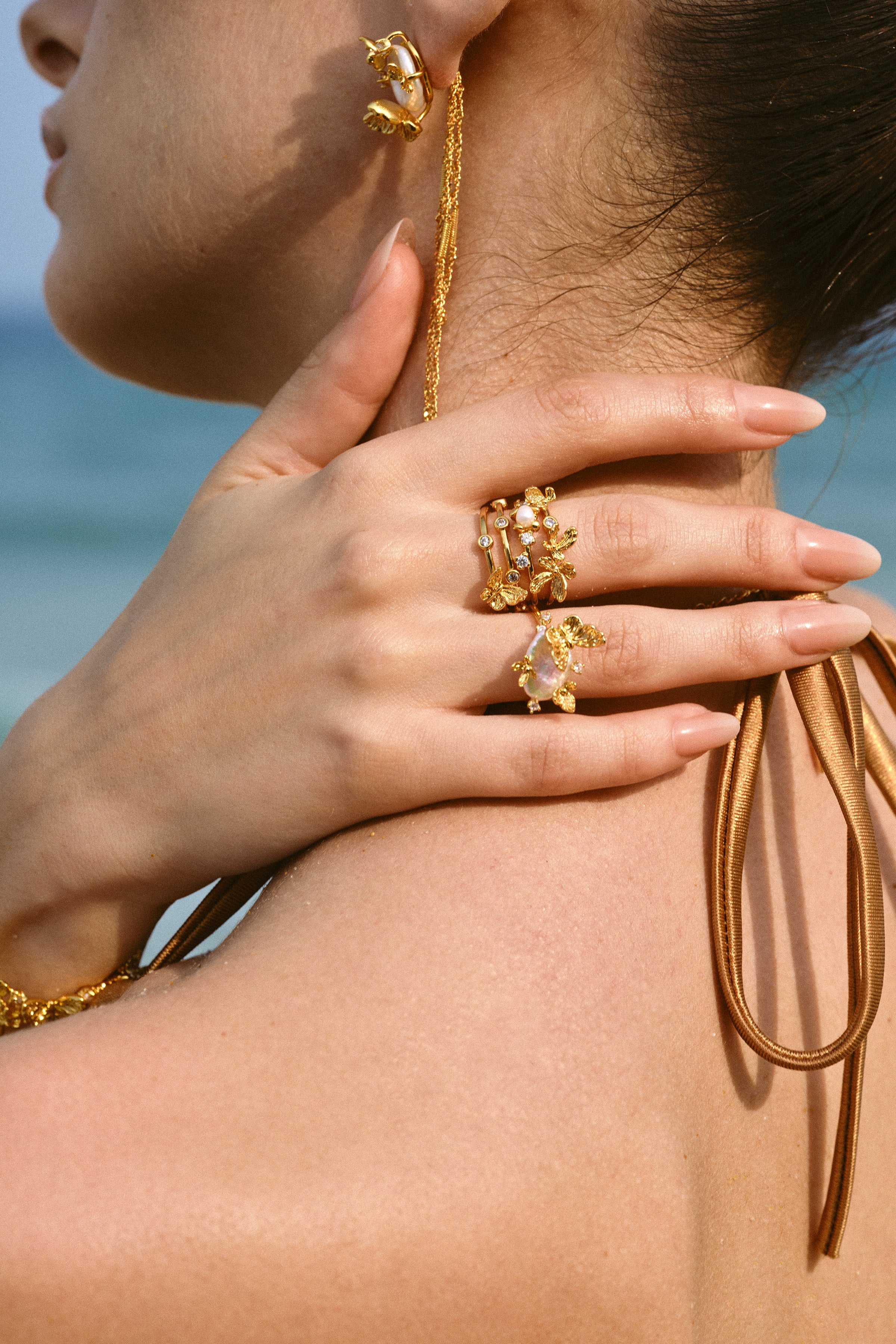 Gold Verses of Becoming Ring - booneealus