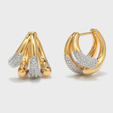 Celestial Duet Hoops Earrings - booneealus