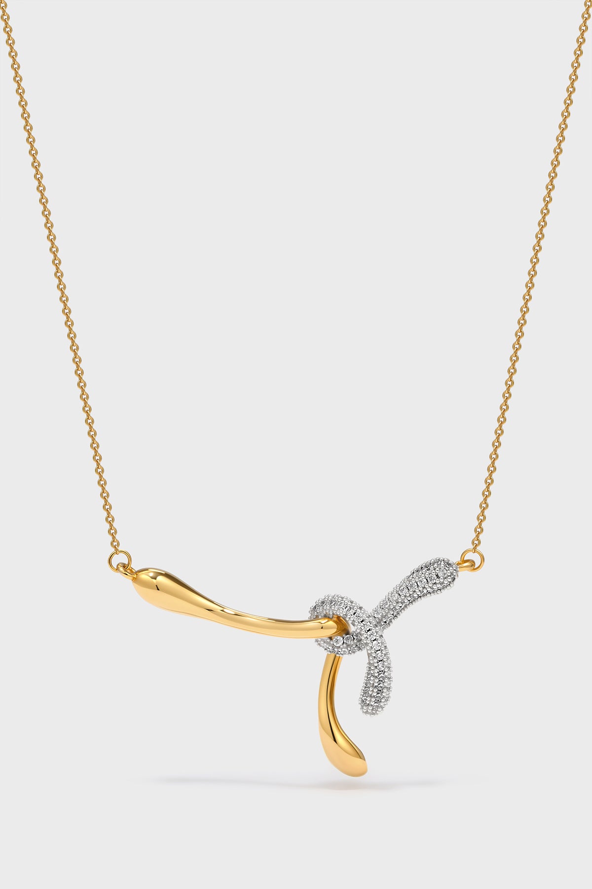 Entwined Lines necklace - booneealus