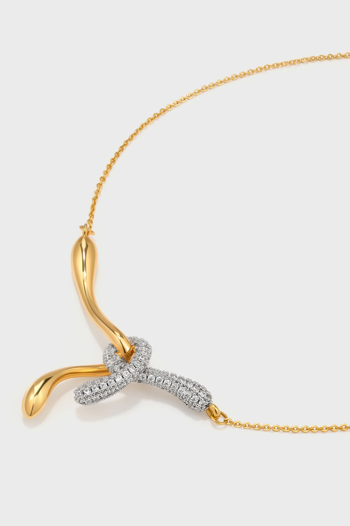 Entwined Lines necklace - booneealus