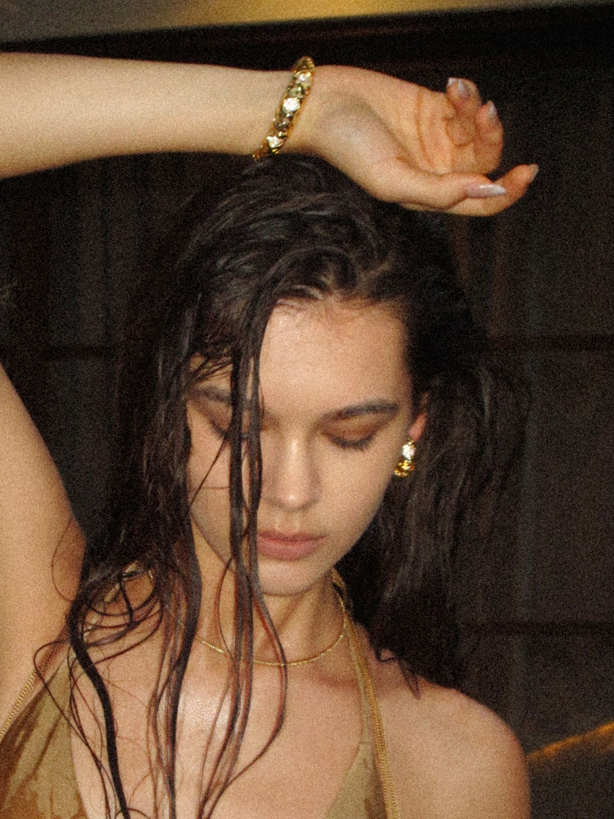 Twisted Braided Zirconia Bracelet - booneealus