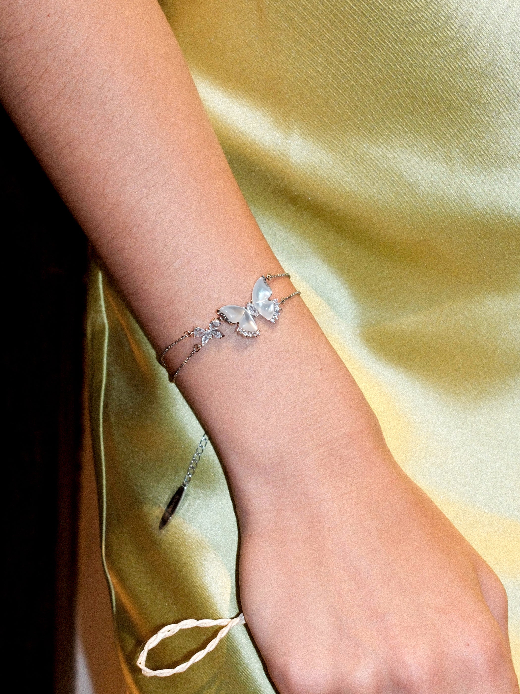 Shell Butterfly Bracelet - booneealus