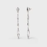 Chain Zirconia Earrings