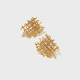 Zirconia Woven Earrings