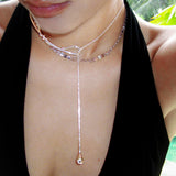 Sparkling Zircon Necklace