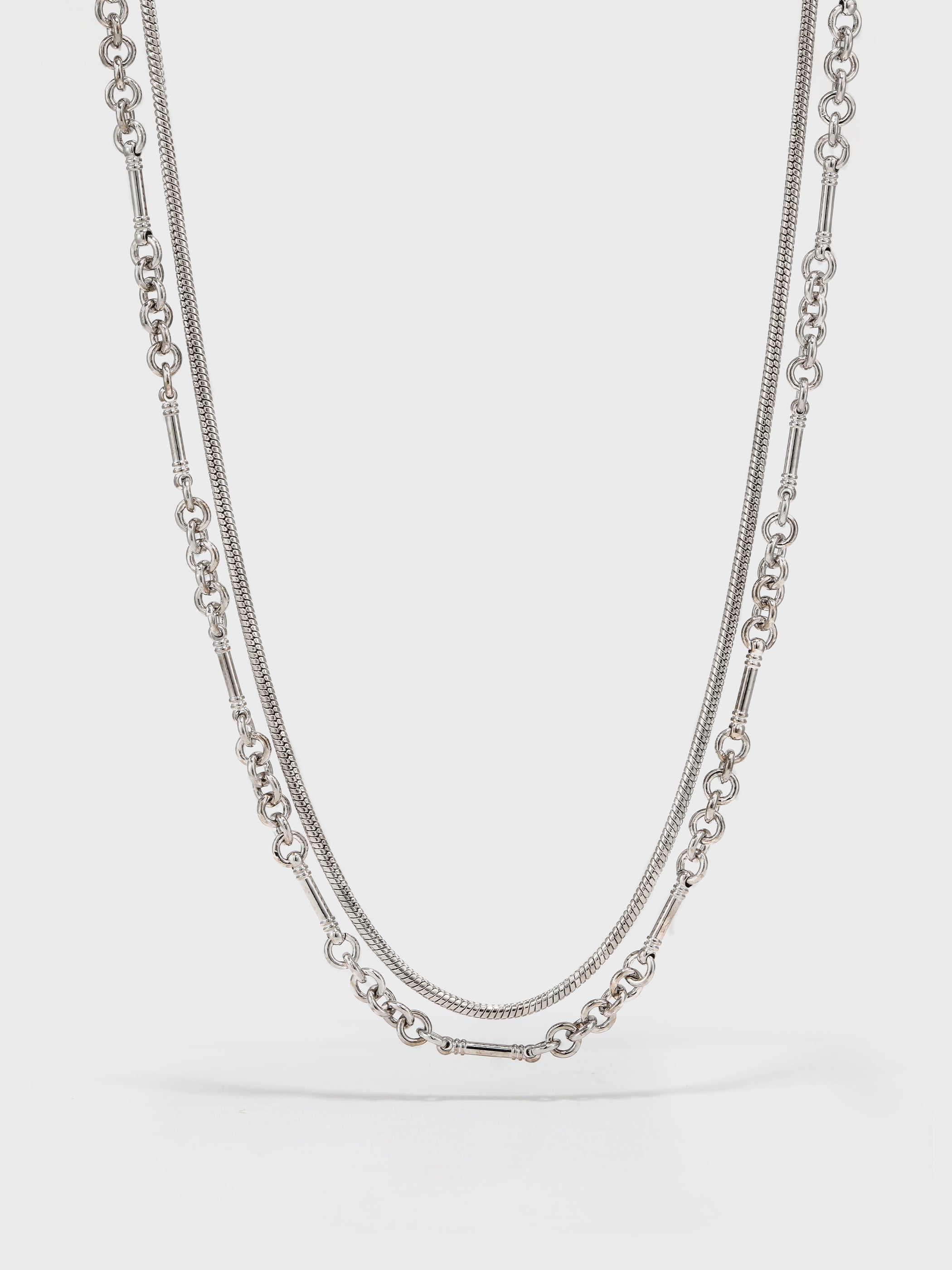 Simple Patchwork Necklace - booneealus