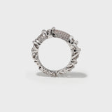 Twisted Braided Zirconia Ring