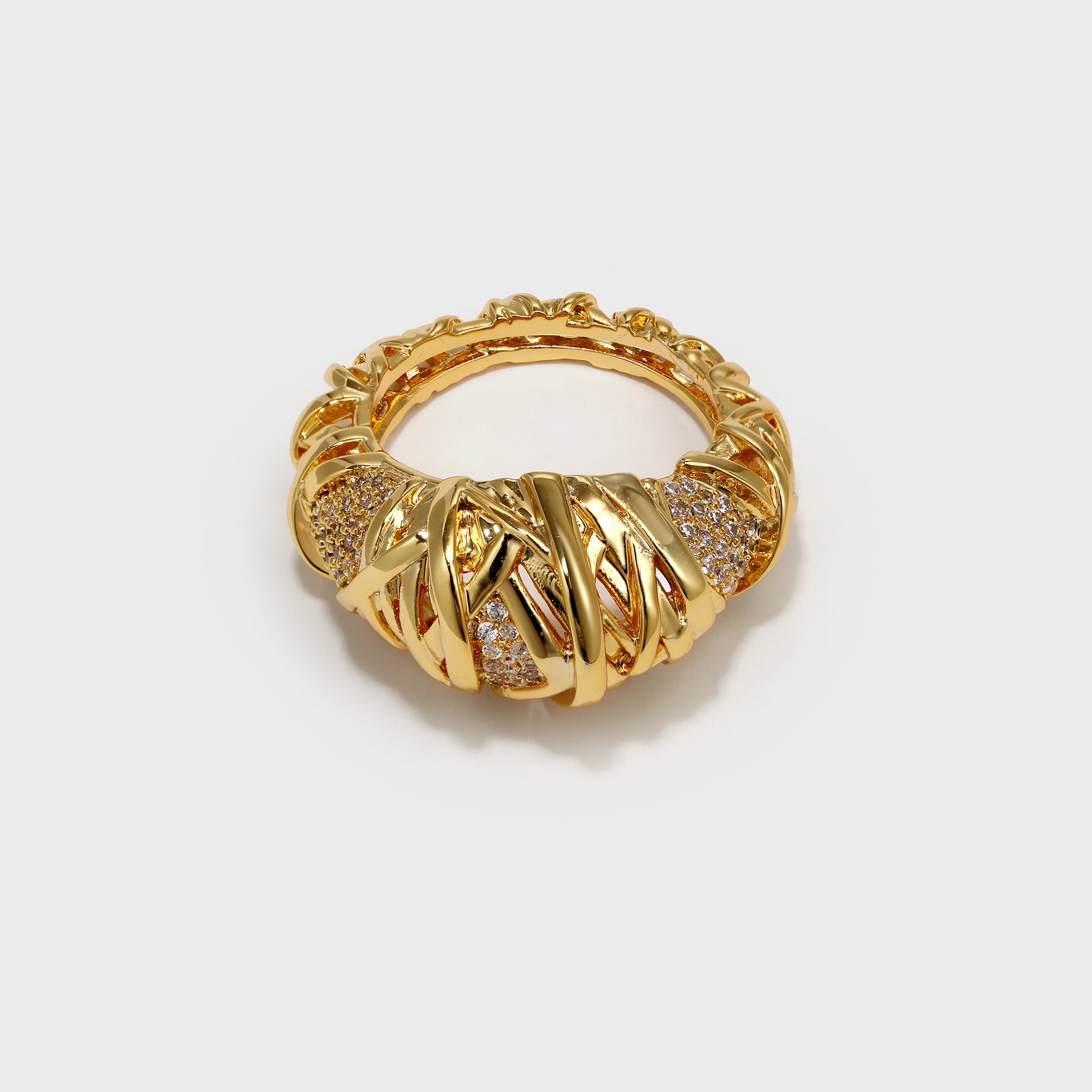 Braided Zirconia Ring - booneealus