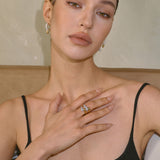 Celestial Duet Hoops Ring - booneealus