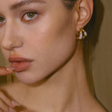 Celestial Duet Hoops Earrings - booneealus