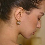 Celestial Duet Hoops Earrings - booneealus