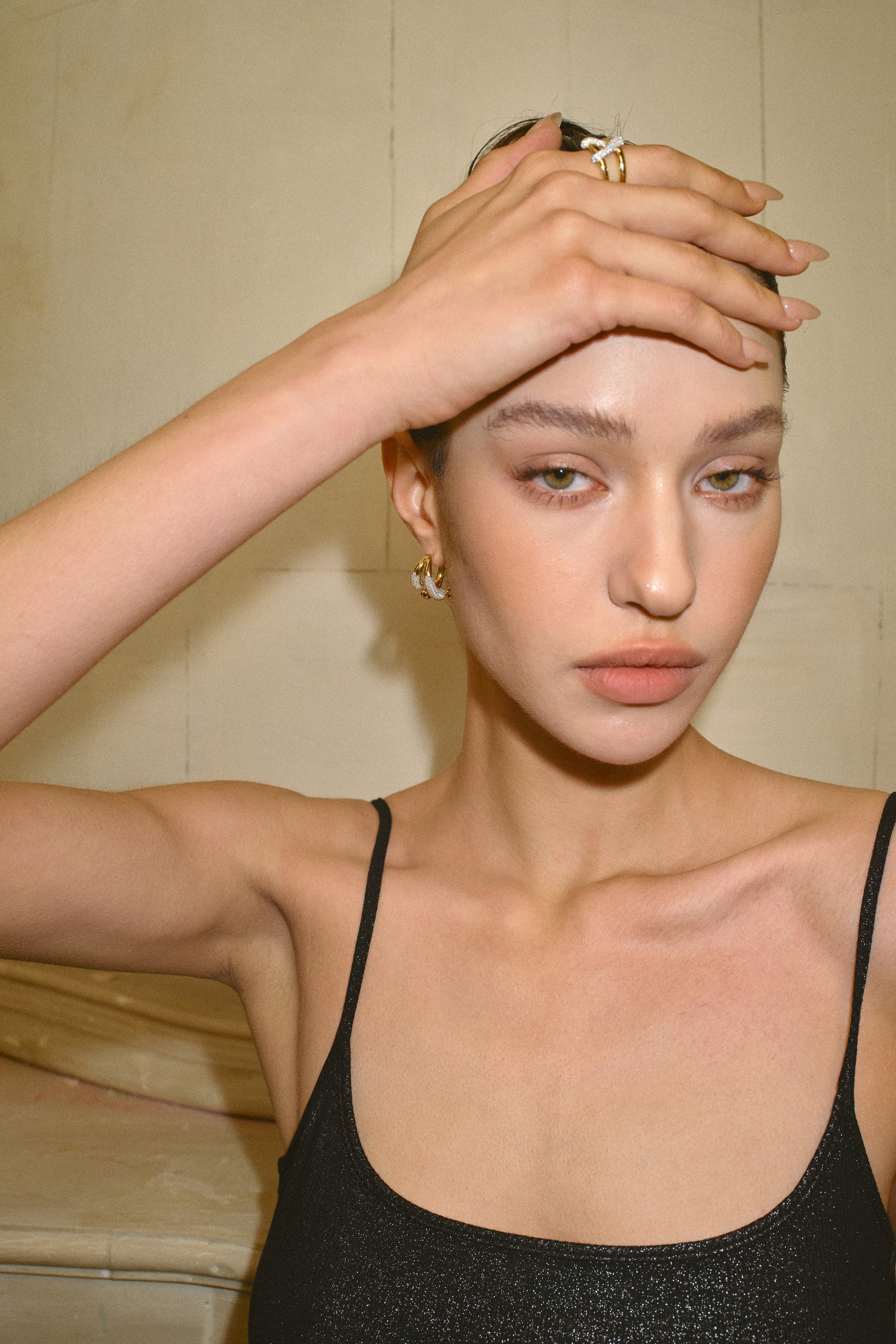 Celestial Duet Hoops Earrings - booneealus