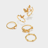 Gold Verses of Becoming Ring - booneealus