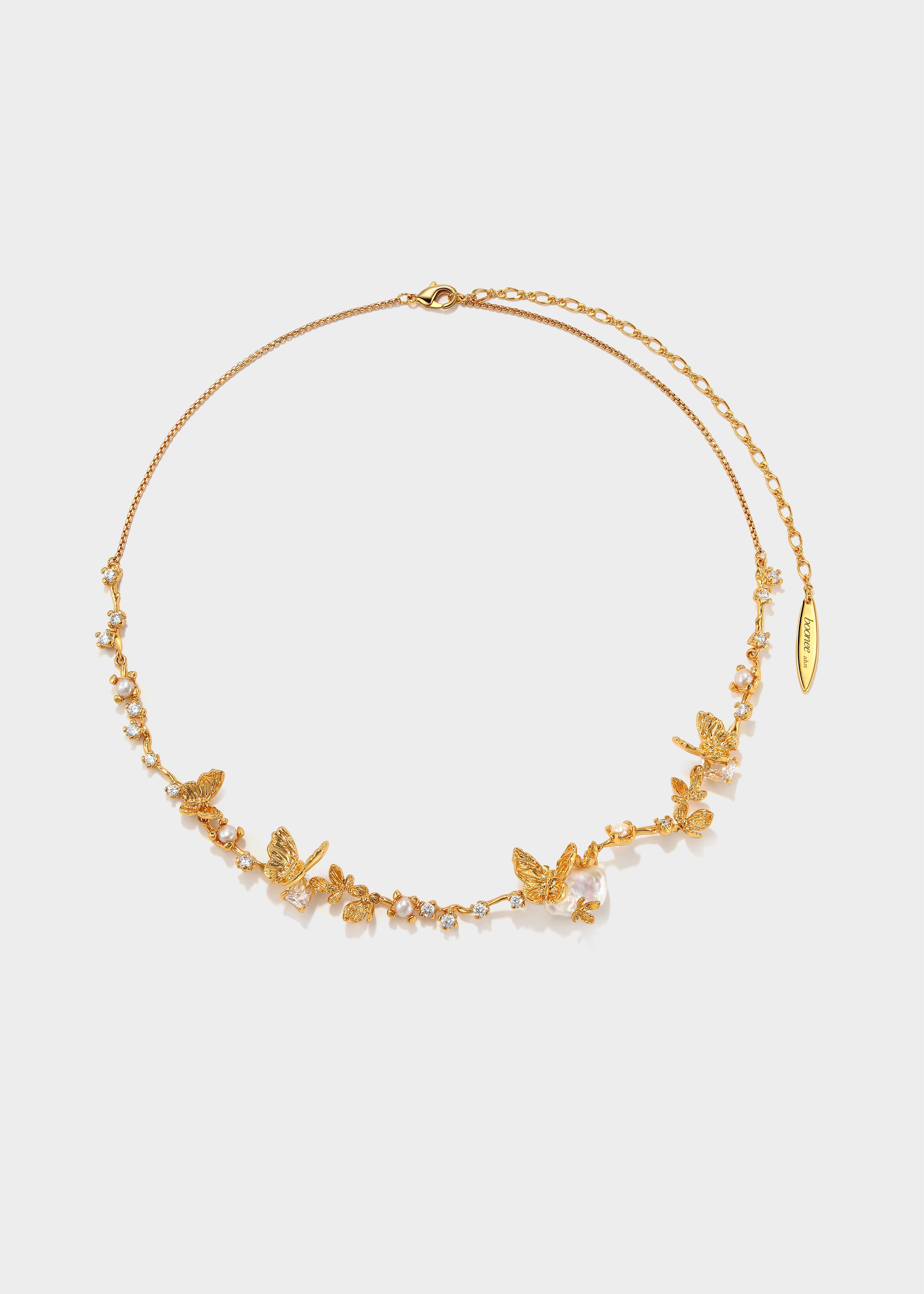 Fibonacci Whisper Necklace - booneealus