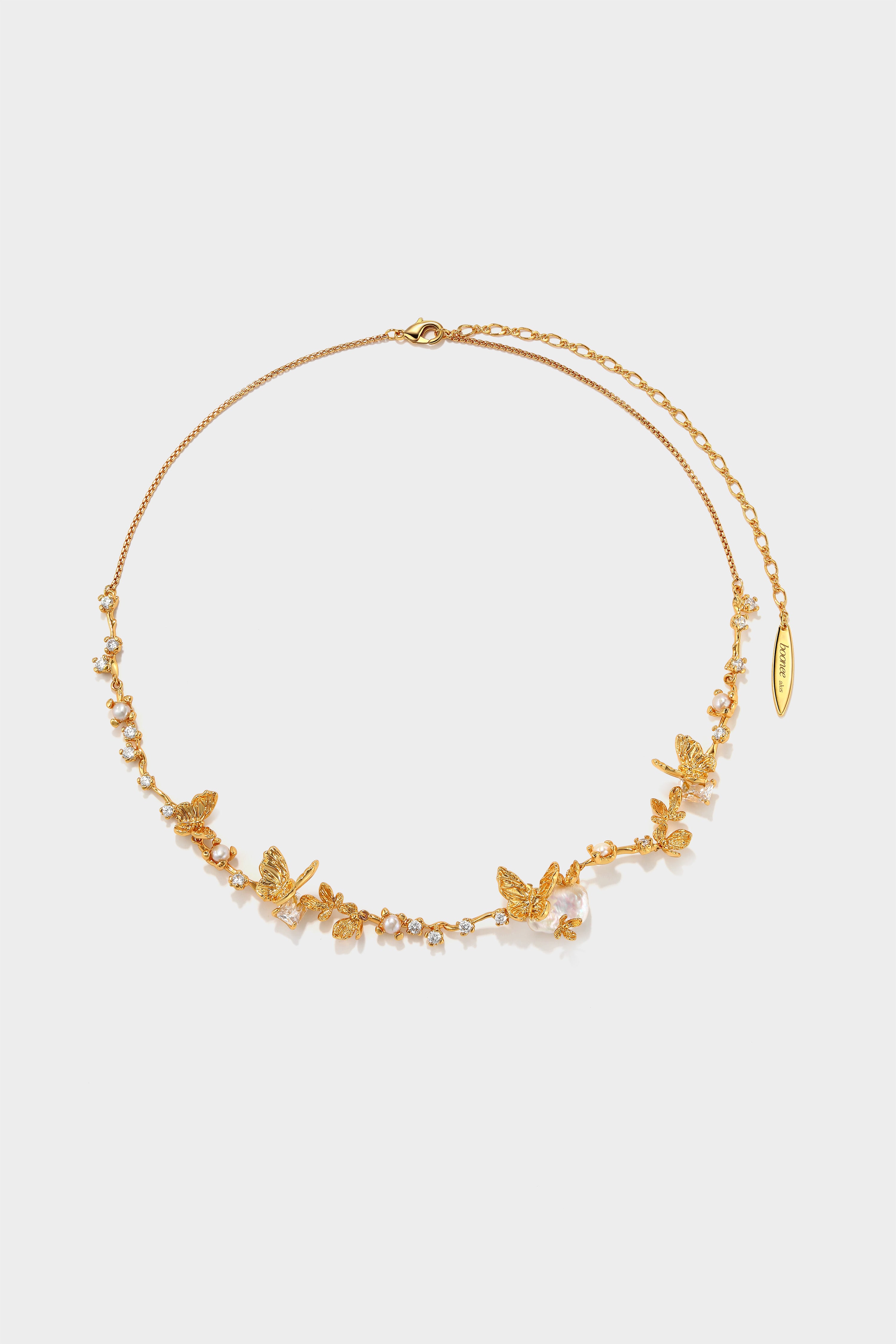 Fibonacci Whisper Necklace - booneealus