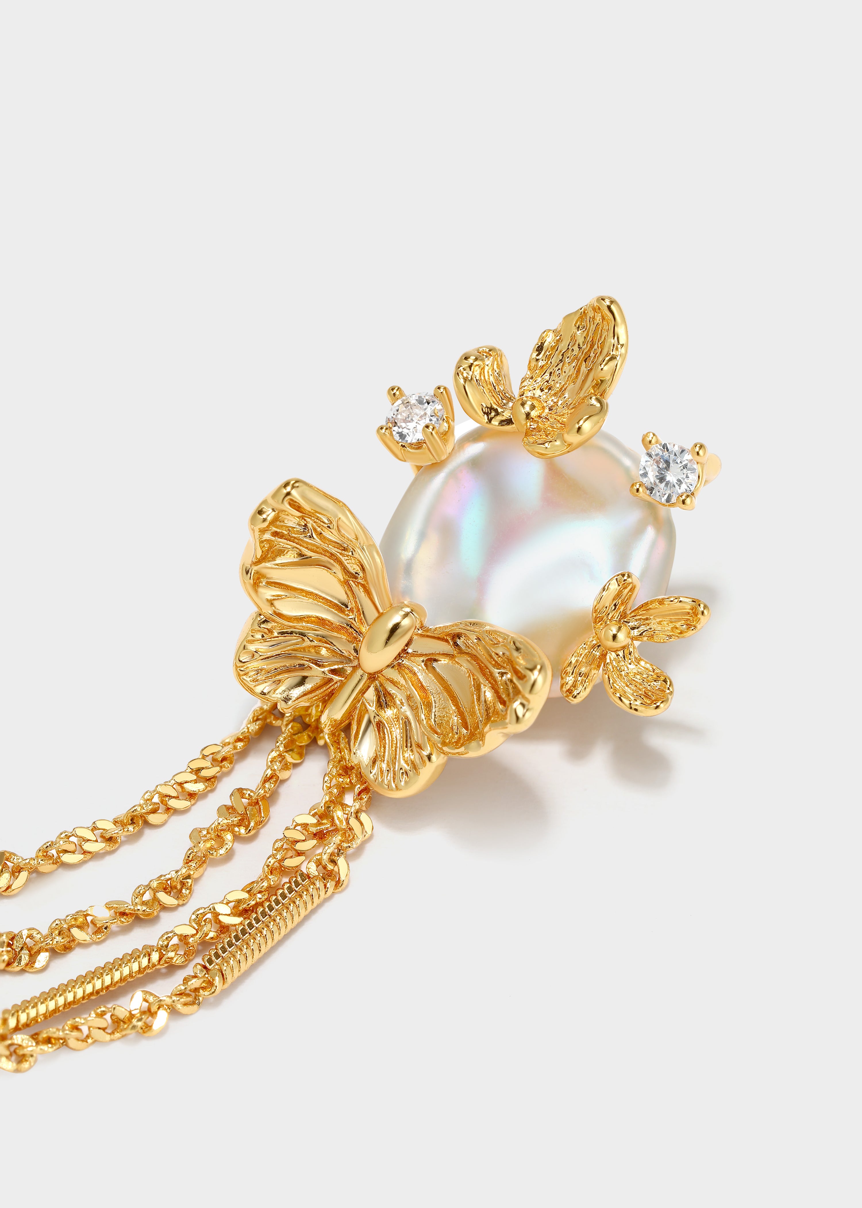 Pearl Genesis Earrings - booneealus